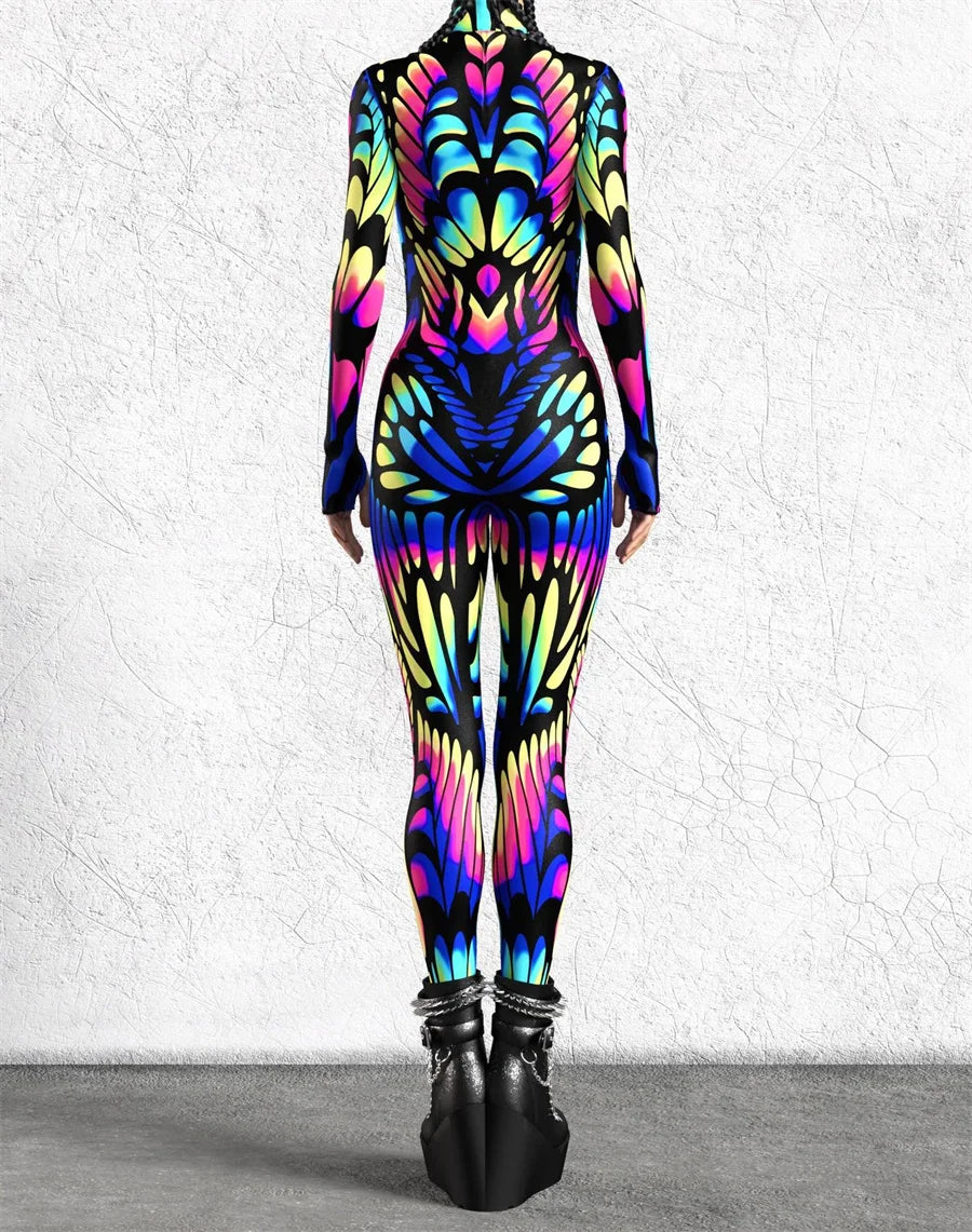 Majestic-Midas Full-Body Rave Bodysuit