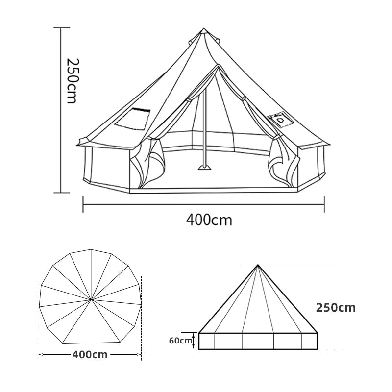 Luxury Mongolia Glamping Yurt