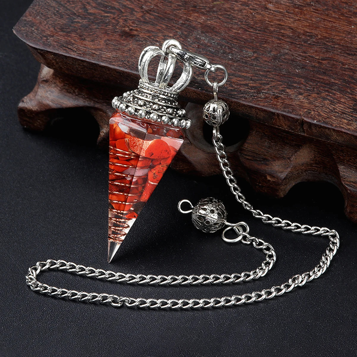 Energy Healing Pendulum Necklace