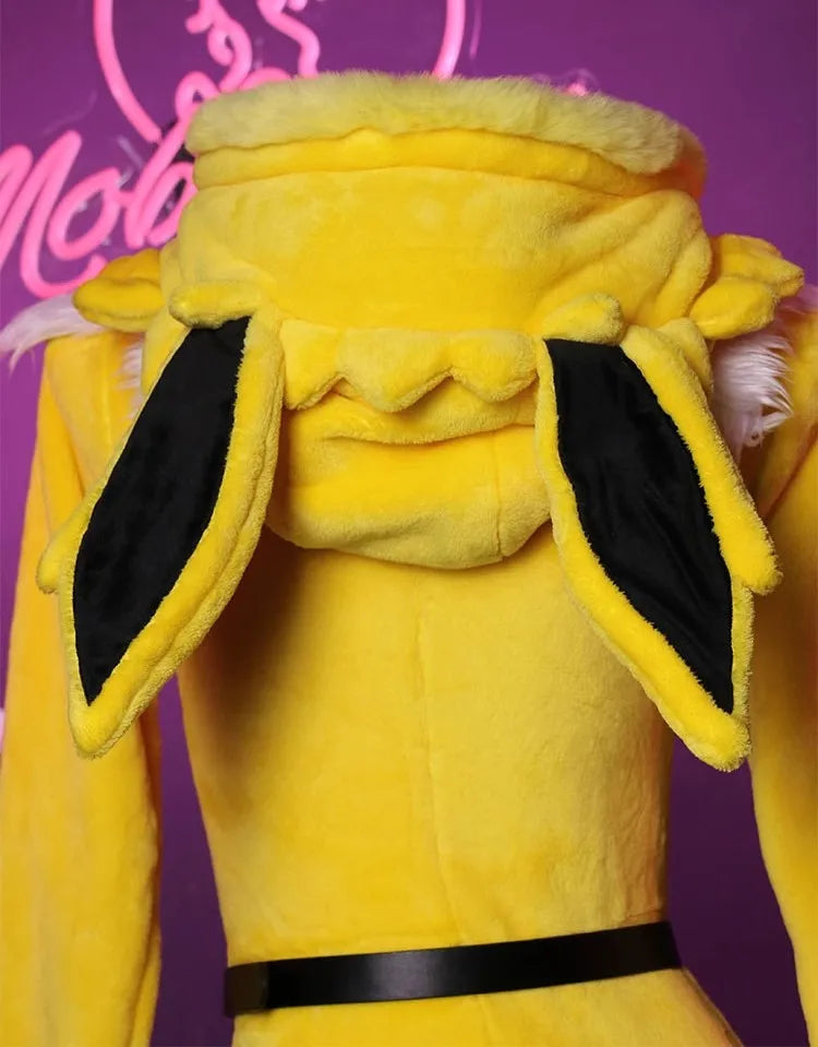 Jolteon Plush Hooded Rave Romper