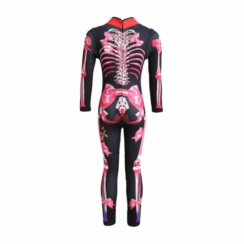 Skeleton Flower Bodysuit