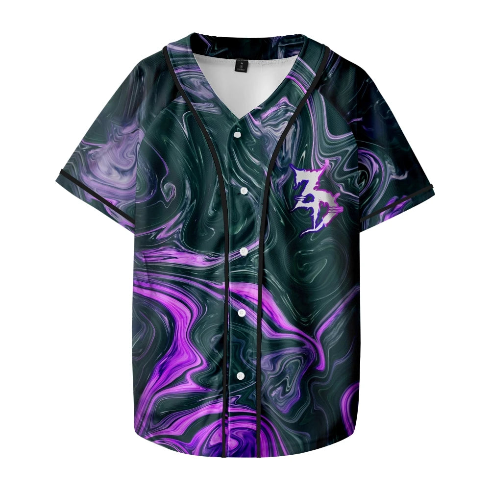 Purple Oil Slick Zeds Dead Rave Jersey