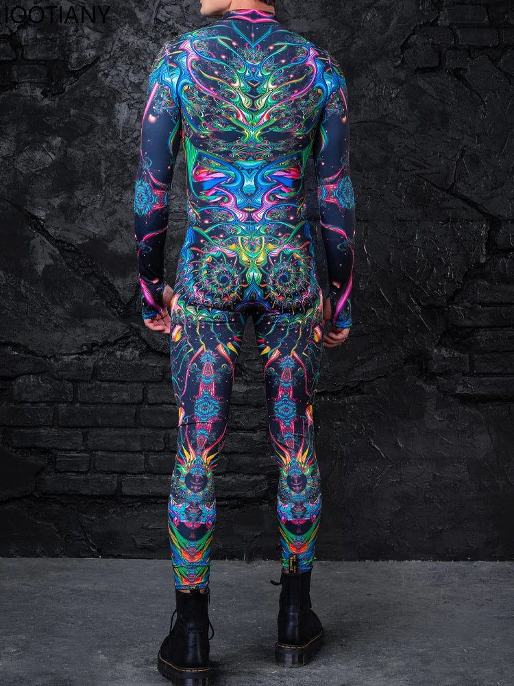 Tripadelic Mens Rave Full-Bodysuit