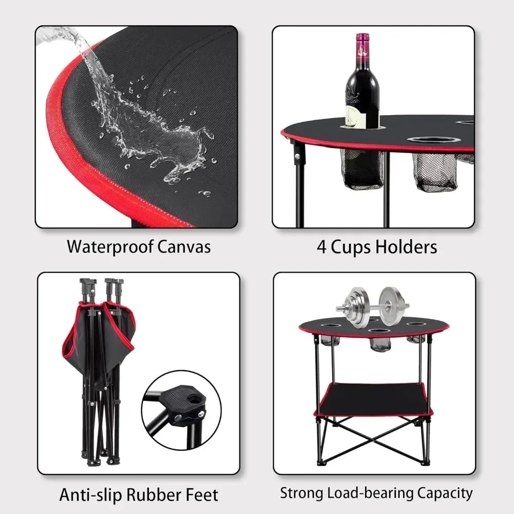 Folding Lightweight Waterproof Camp Table