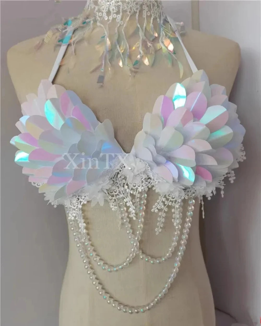 Handmade Mystic Sea Mermaid Bra