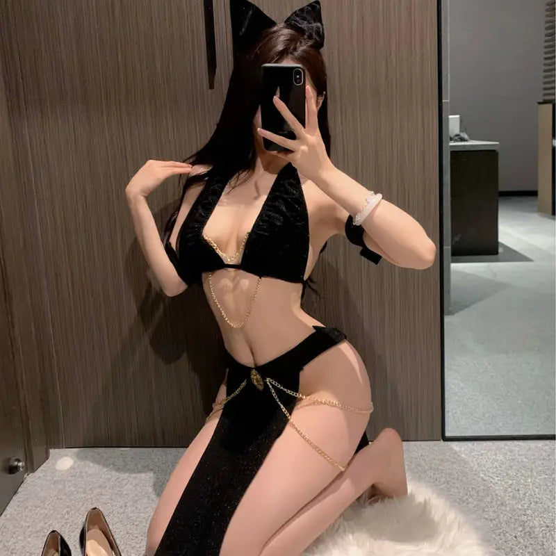 Sexy Dark Godess Costume