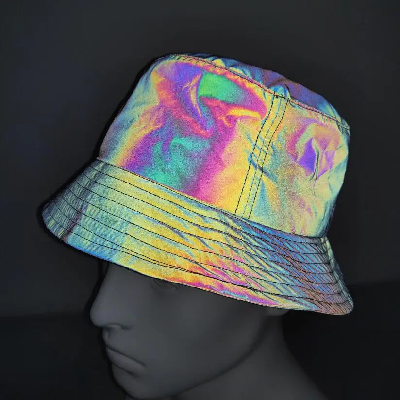 Colorful Reflective Rave Bucket Hat