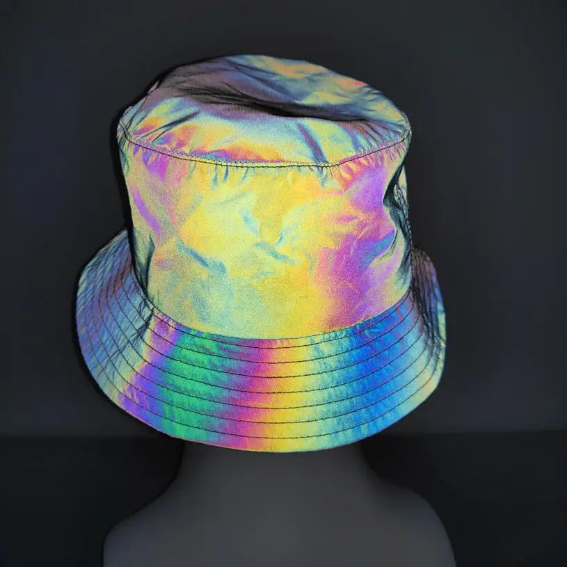 Colorful Reflective Rave Bucket Hat