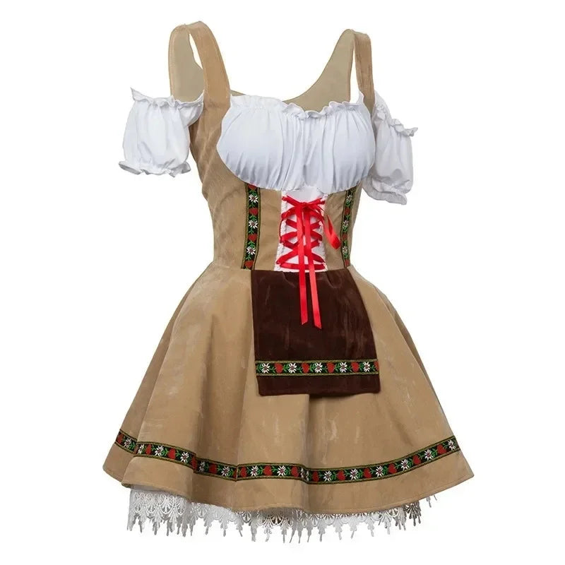 German Traditional Festival Beer Girl Costume