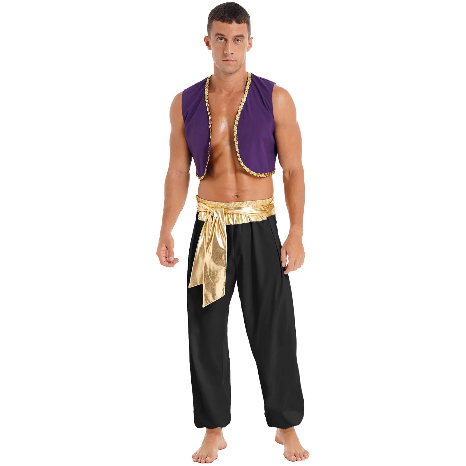 Mens Halloween Arabian Prince Costume