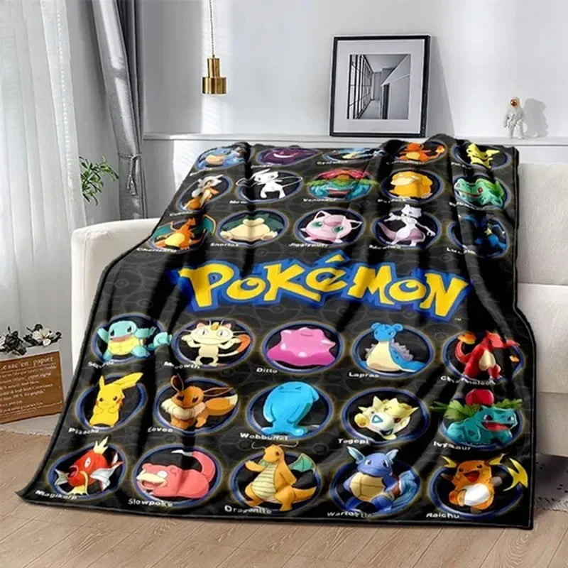 Pokemon super soft  fleece blanket