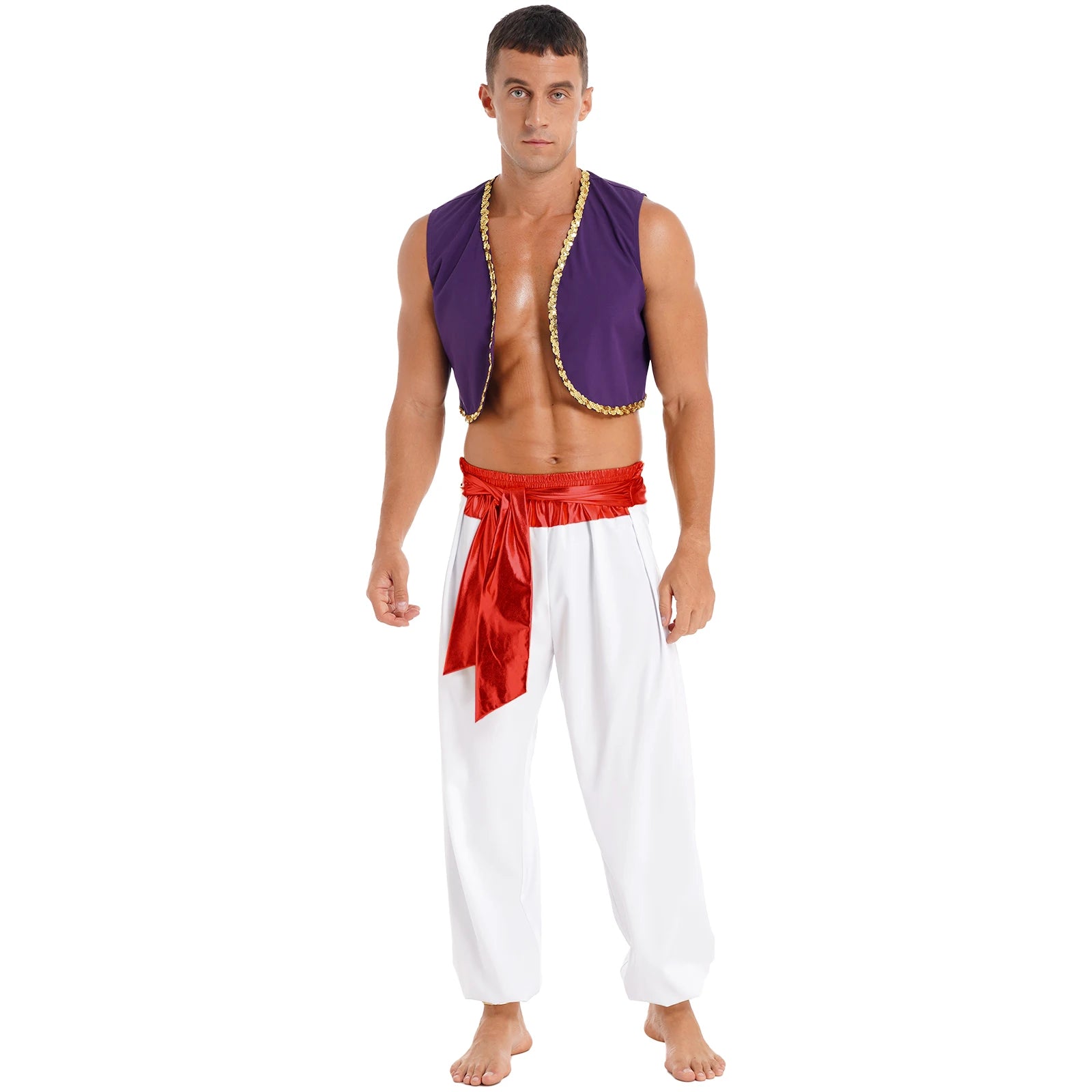 Mens Halloween Arabian Prince Costume