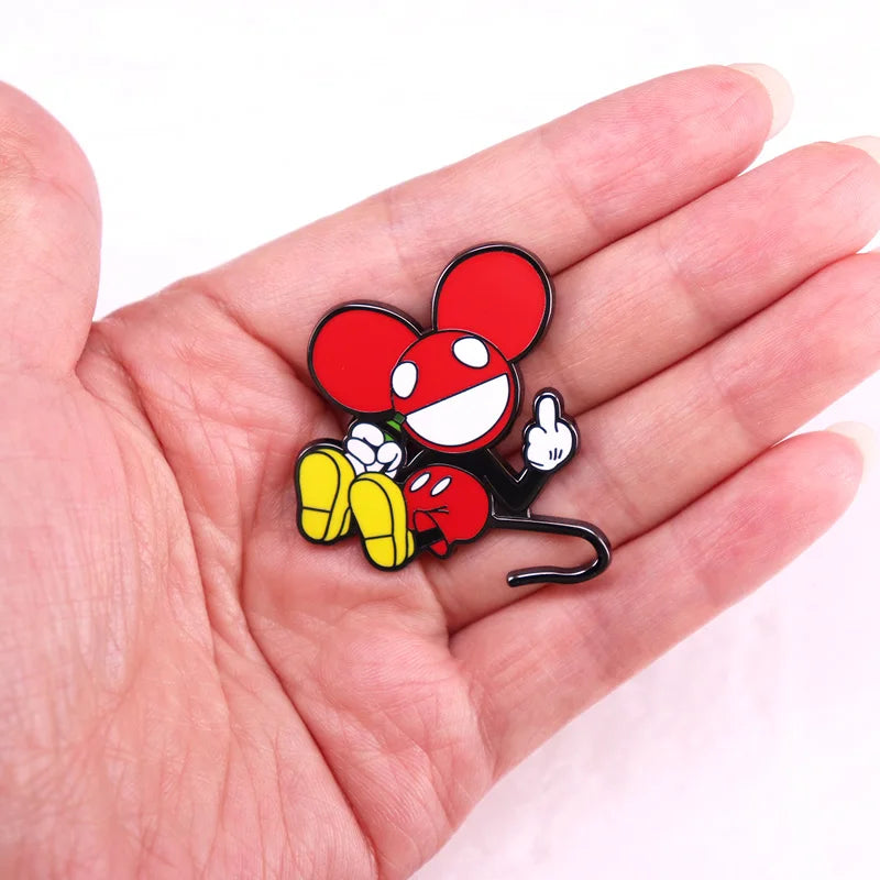 Deadmause Mickey Enamel Pin