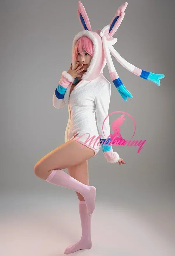 Sylveon Plush Hooded Rave Romper