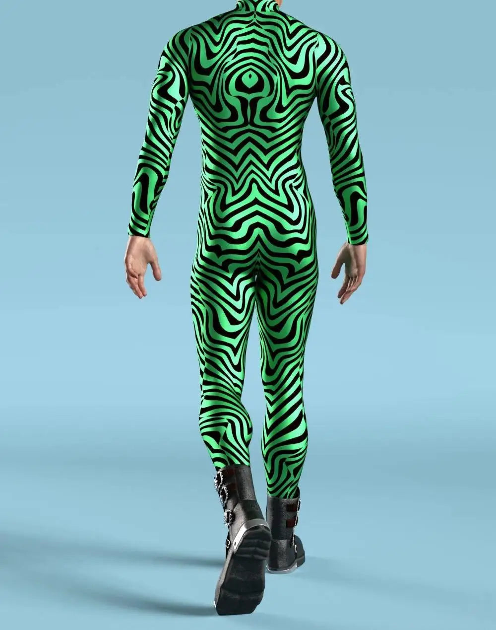 Illusion Full-Body Rave Bodysuit