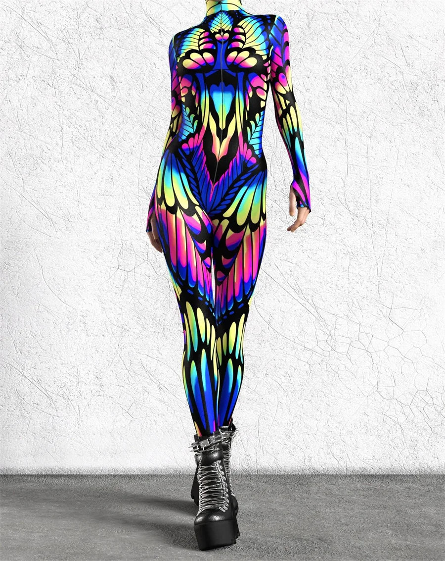 Majestic-Midas Full-Body Rave Bodysuit