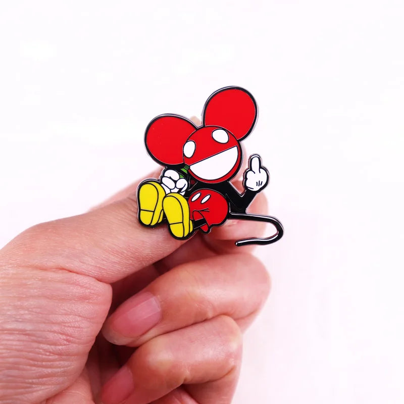 Deadmause Mickey Enamel Pin