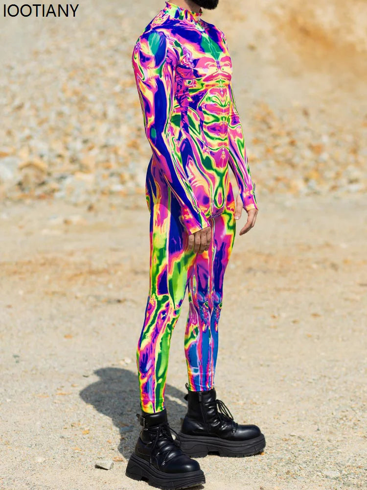 Electric Explosion Full Rave Bodysuit